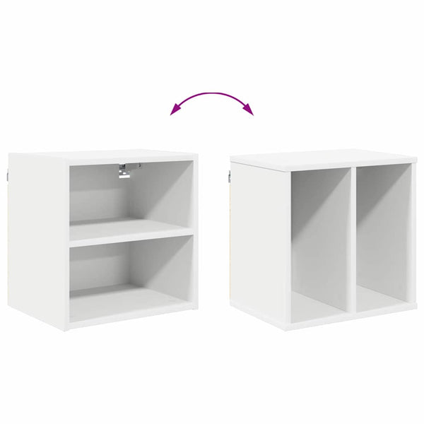 Hängeschrank Weiß 40 cm mit Stauraum