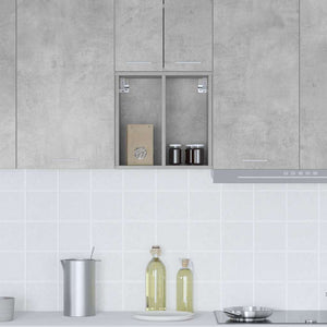 Hängeschrank Beton Grau 40 cm