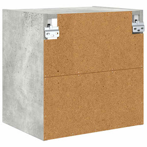 Hängeschrank Beton Grau 40 cm