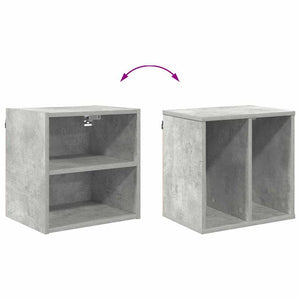 Hängeschrank Beton Grau 40 cm