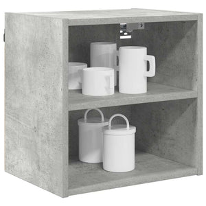 Hängeschrank Beton Grau 40 cm