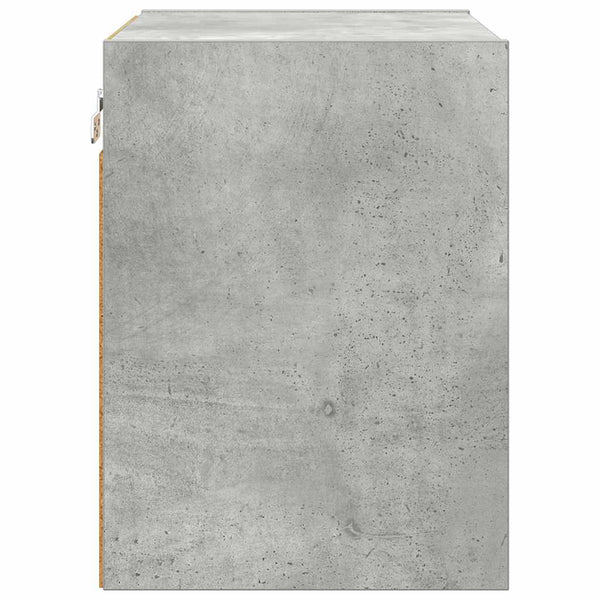 Hängeschrank Beton Grau 40 cm