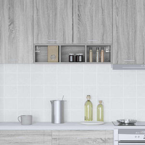 Hängeschrank Grau Sonoma 20x80cm