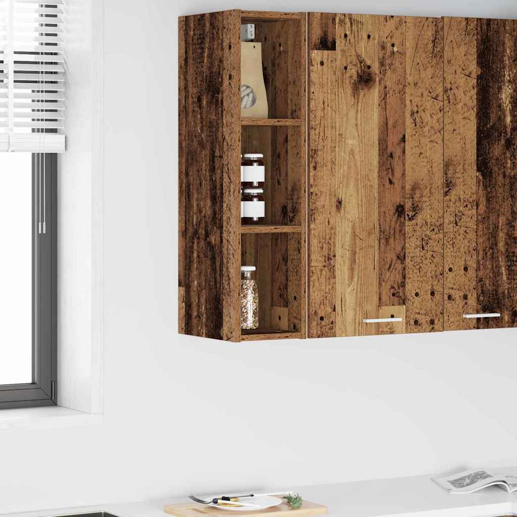 Altholz Hängeschrank, 20x80 cm