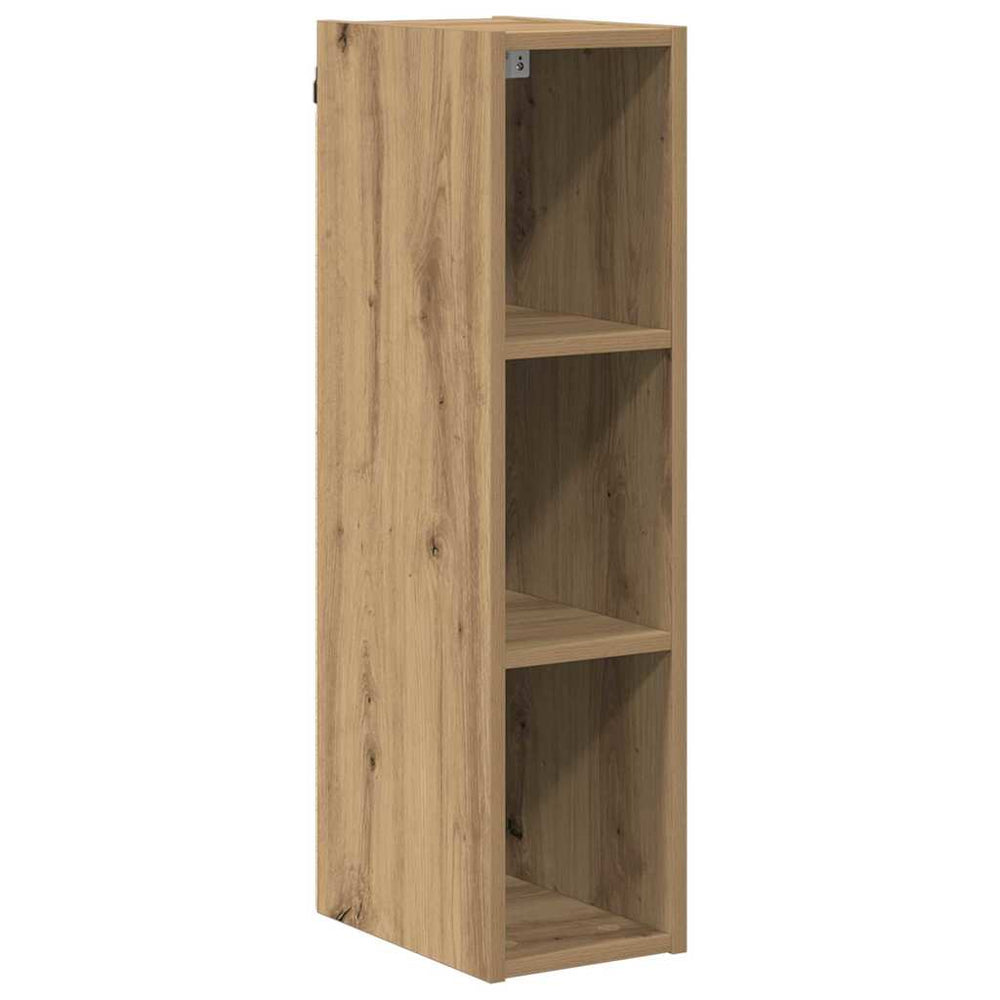 vidaXL Armoire murale Chêne Artisan 20 x 29,5 x 80 cm Bois d'ingénierie