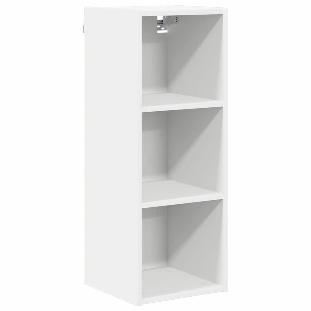 vidaXL Armoire haute Riga blanc 30 x 29,5 x 80 cm bois d'ingénierie