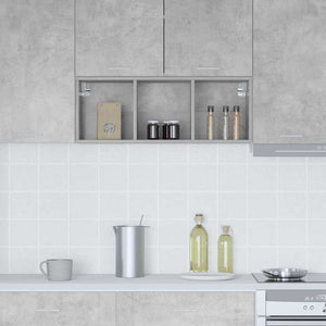 Hängeschrank Beton Grau 30x29,5x80cm