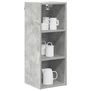 Hängeschrank Beton Grau 30x29,5x80cm