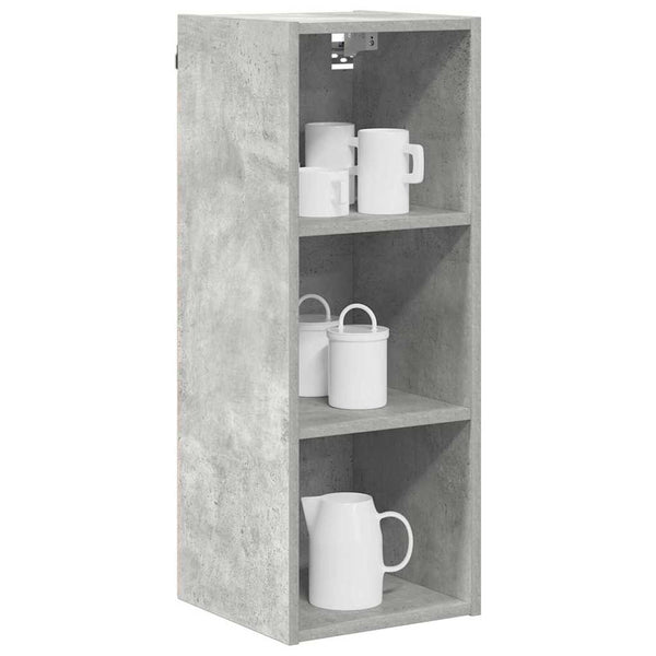 Hängeschrank Beton Grau 30x29,5x80cm