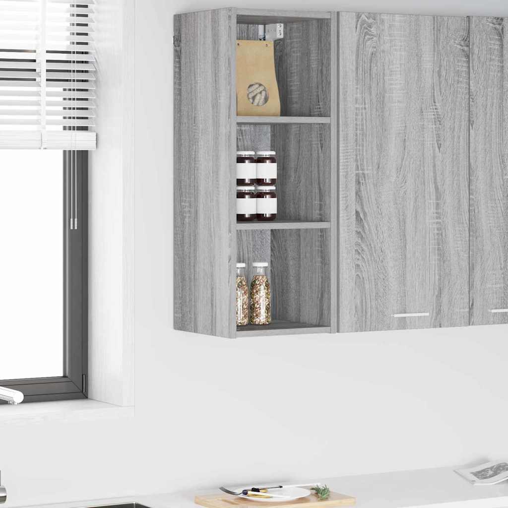 Hängeschrank Grau Sonoma 30x80 cm