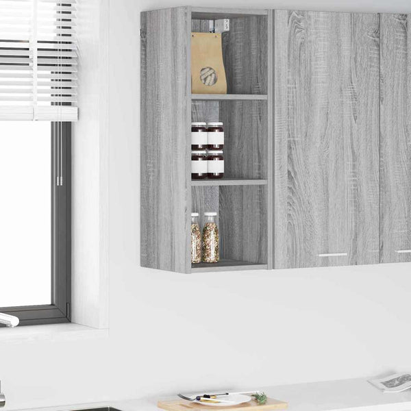 Hängeschrank Grau Sonoma 30x80 cm