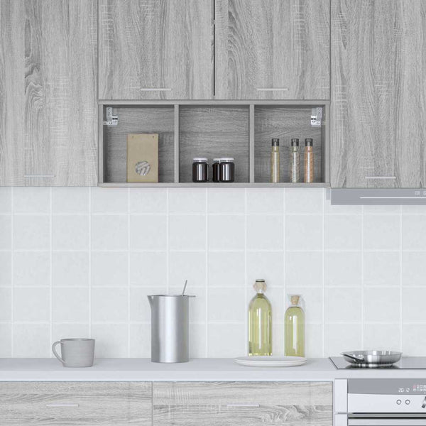 Hängeschrank Grau Sonoma 30x80 cm