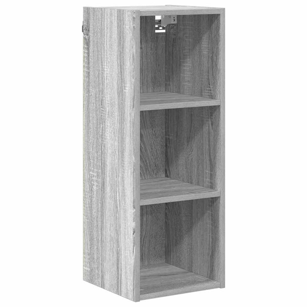 vidaXL Armoire murale gris Sonoma 30 x 29,5 x 80 cm en bois d'ingénierie