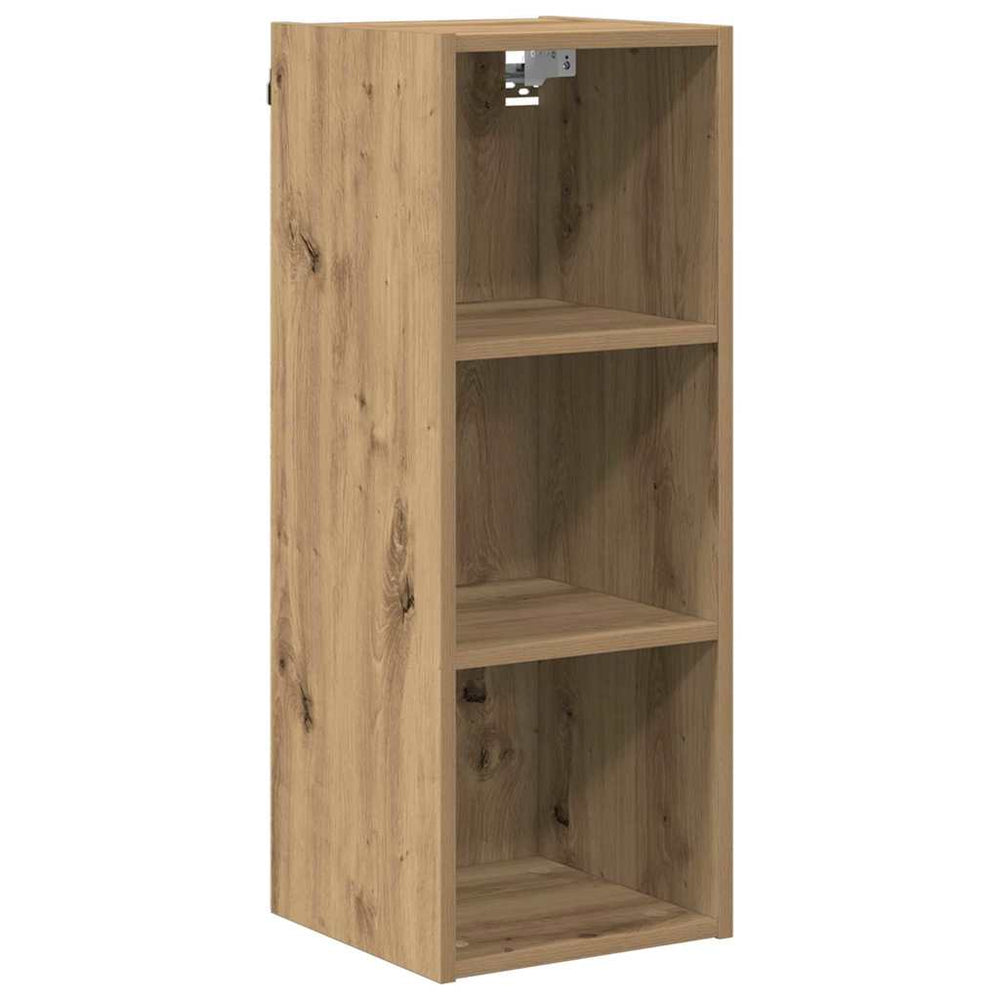 vidaXL Armoire suspendue Chêne Artisan 30 x 29,5 x 80 cm Bois d'ingénierie