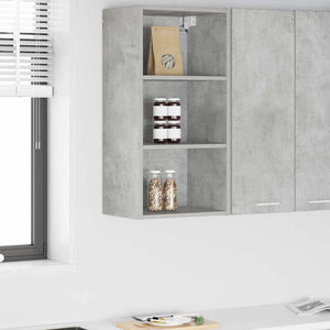 Hängeschrank Beton Grau 40x80 cm
