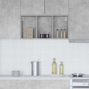 Hängeschrank Beton Grau 40x80 cm