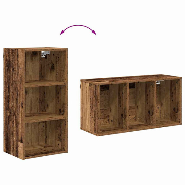 Hängeschrank Altholz 40x80 cm
