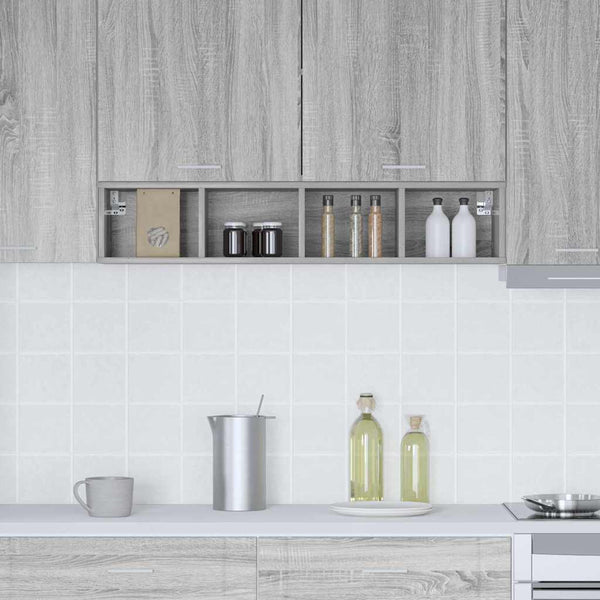 Hängeschrank Grau Sonoma 20x29,5x100cm
