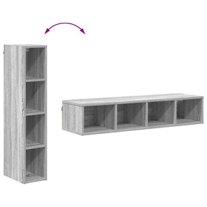 Hängeschrank Grau Sonoma 20x29,5x100cm