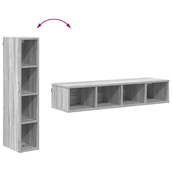 Hängeschrank Grau Sonoma 20x29,5x100cm
