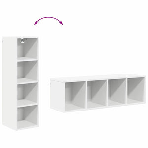 Hängeschrank Weiß 30x100cm