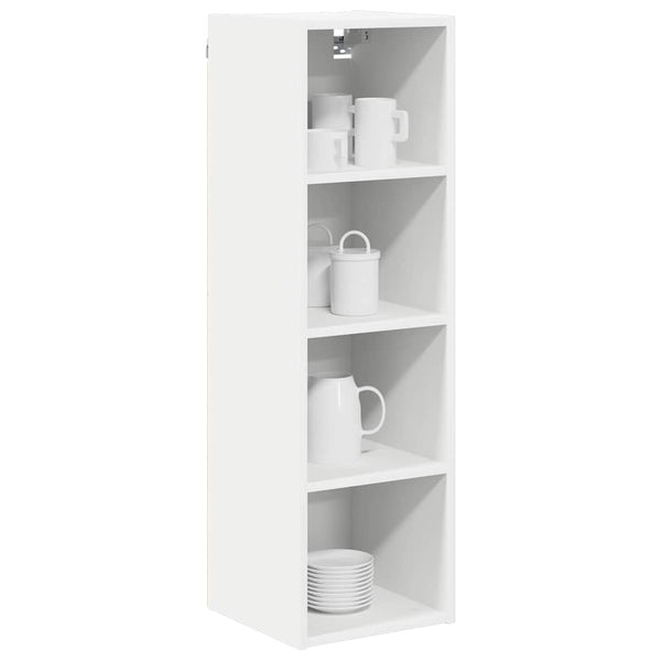 Hängeschrank Weiß 30x100cm