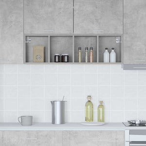 Hängeschrank Beton Grau 30x29,5x100cm