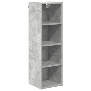 Hängeschrank Beton Grau 30x29,5x100cm