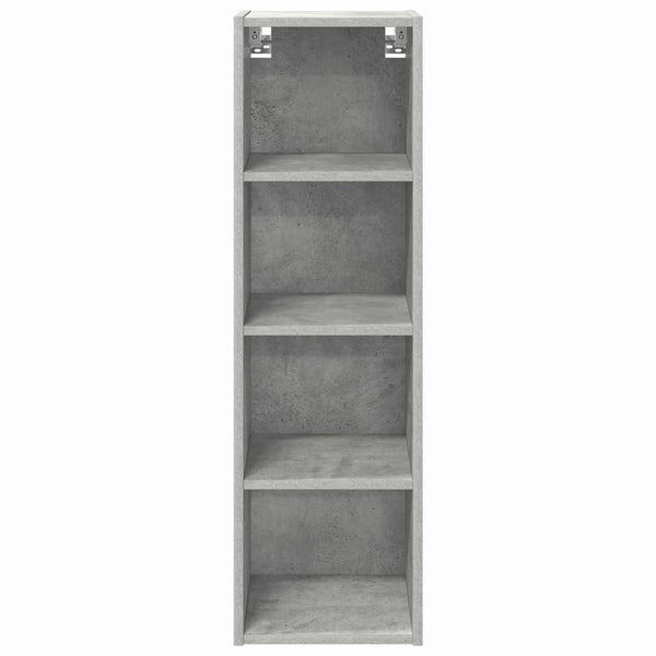 Hängeschrank Beton Grau 30x29,5x100cm