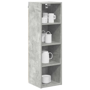 Hängeschrank Beton Grau 30x29,5x100cm