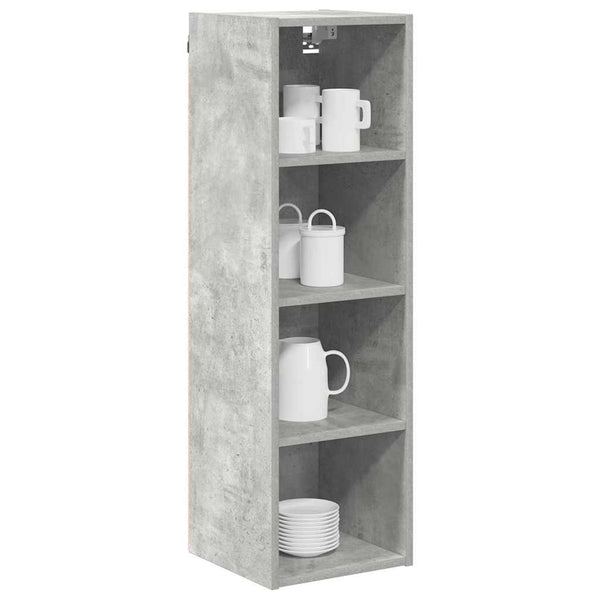 Hängeschrank Beton Grau 30x29,5x100cm