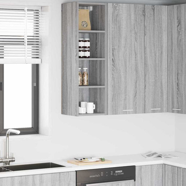 Hängeschrank Grau Sonoma 30x29,5x100cm