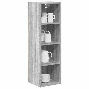 Hängeschrank Grau Sonoma 30x29,5x100cm