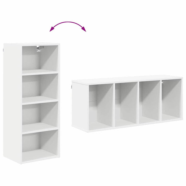 Hängeschrank Weiß 40x29,5x100cm