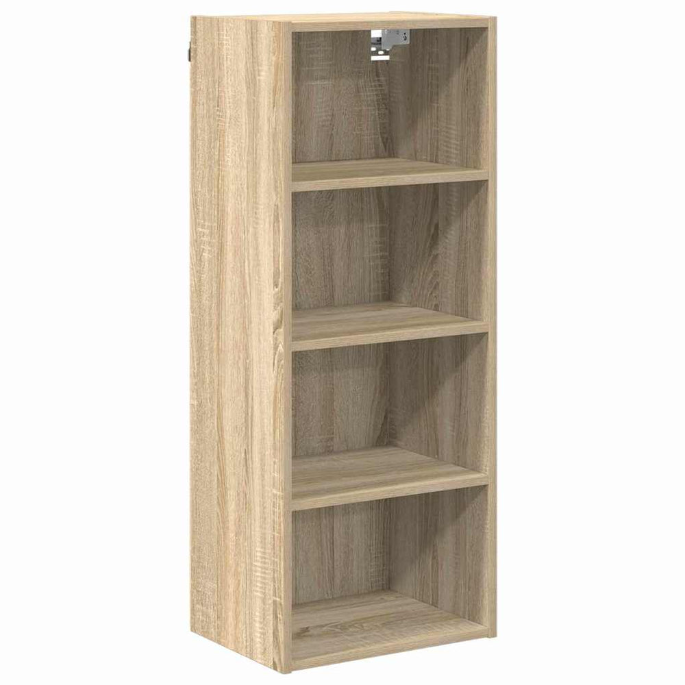 vidaXL Armoire murale chêne Sonoma 40 x 29,5 x 100 cm en bois d'ingénierie