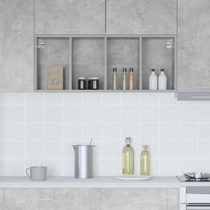 Hängeschrank Beton Grau 40x29,5x100cm