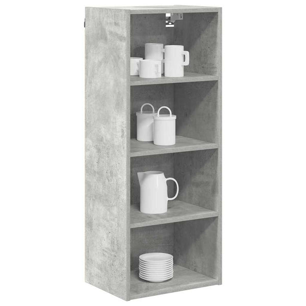 Hängeschrank Beton Grau 40x29,5x100cm