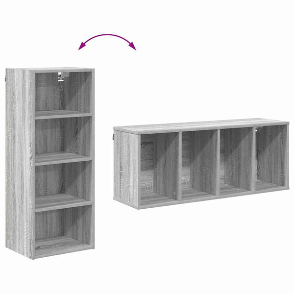 Hängeschrank Grau Sonoma 40x29,5x100cm
