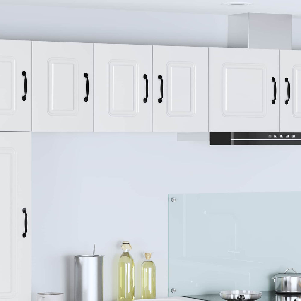 vidaXL Meuble de cuisine Kalmar 2 pcs Blanc 30 x 31 x 40 cm Bois d'ingénierie