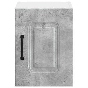 Küchenschrank Kalmar 2er-Set Beton Grau