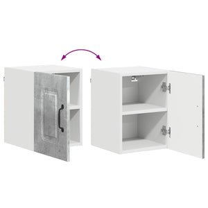 Küchenschrank Kalmar 2er-Set Beton Grau