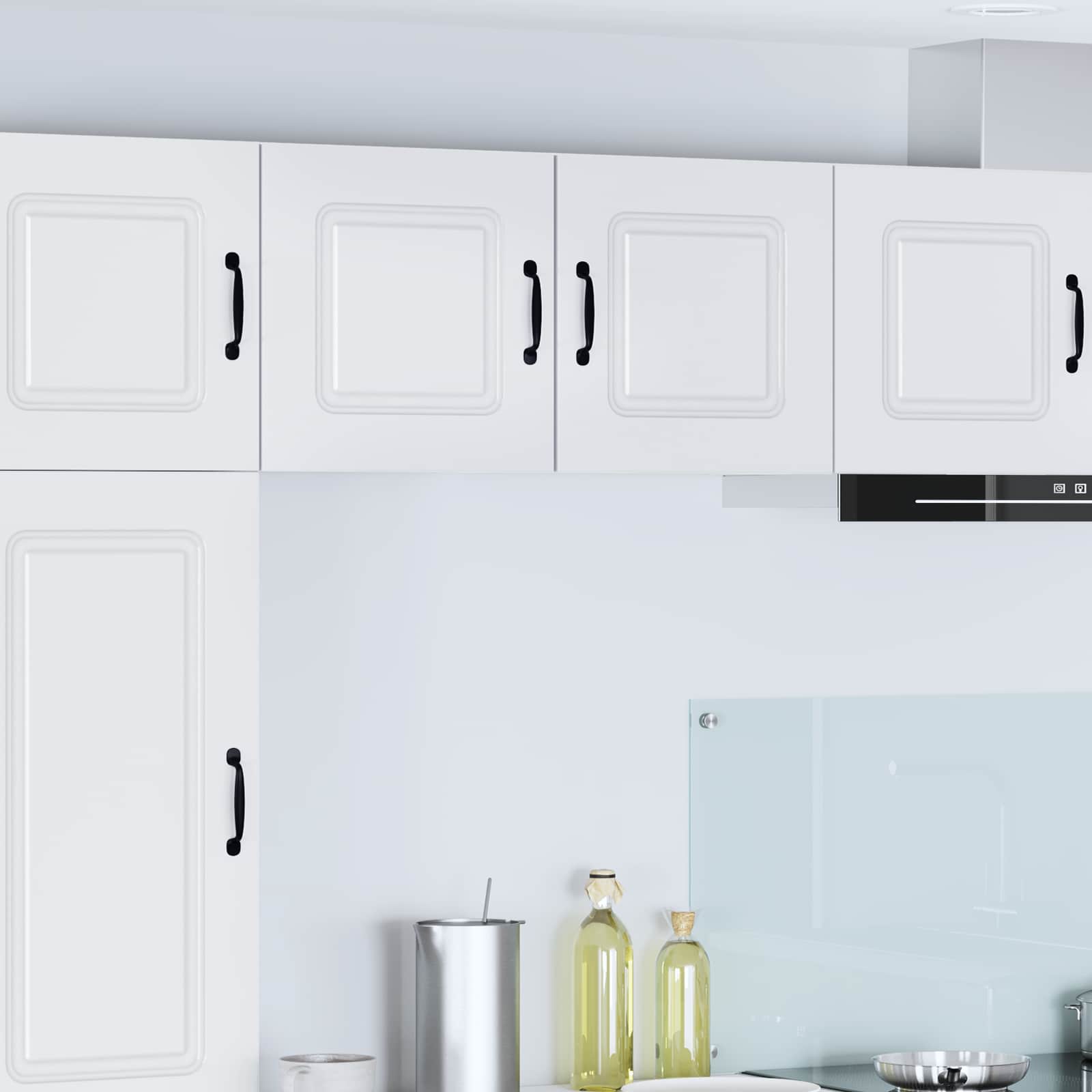 vidaXL Meuble haut de cuisine Kalmar 2 pcs Blanc 40 x 31 x 40 cm Bois d'ingénierie
