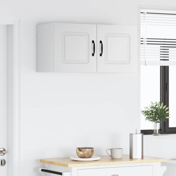 vidaXL Meuble haut de cuisine Kalmar 2 pcs Blanc 40 x 31 x 40 cm Bois d'ingénierie