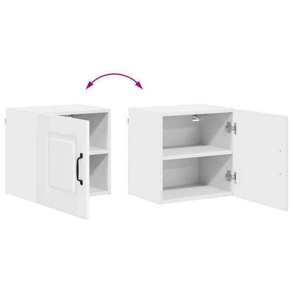 vidaXL Meuble haut de cuisine Kalmar 2 pcs Blanc 40 x 31 x 40 cm Bois d'ingénierie