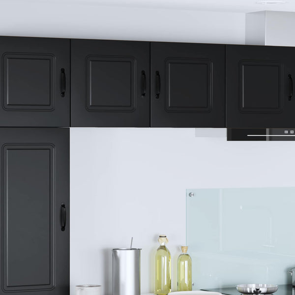 Schwarzer Küchenschrank Kalmar 40cm