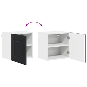 Küchenschrank Kalmar 2er-Set Schwarz 40x31x40 cm
