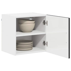 Küchenschrank Kalmar 2er-Set Schwarz 40x31x40 cm