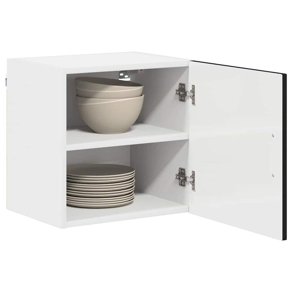 Küchenschrank Kalmar 2er-Set Schwarz 40x31x40 cm