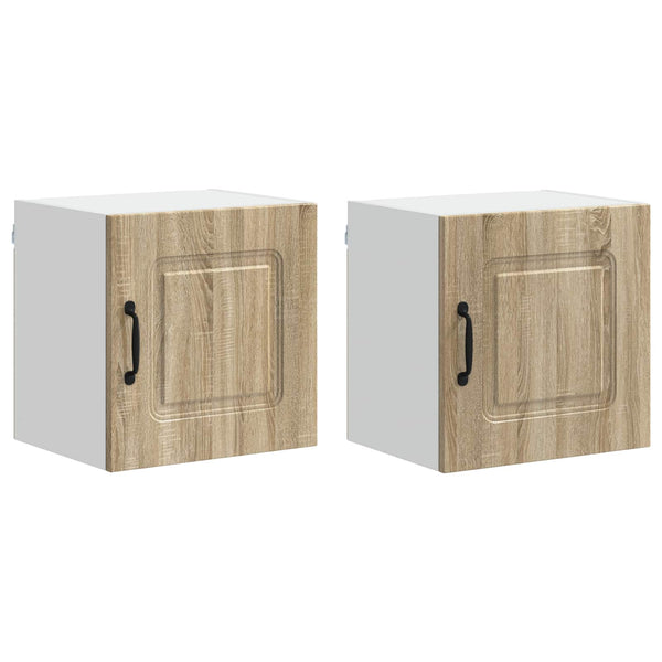 Küchenschrank 2er-Set Sonoma-Eiche
