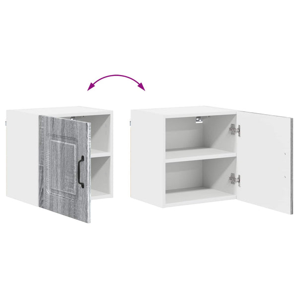 Küchenschrank Grau Sonoma 40x31x40 cm